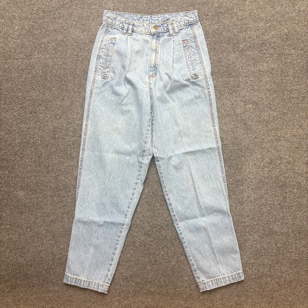 Vintage 1980s Liz Claiborne Acid Wash High Rise Jeans 8P (27x28)